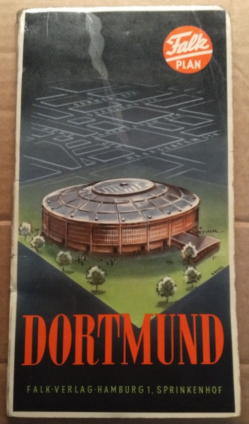 Falk-Plan Dortmund 1955
